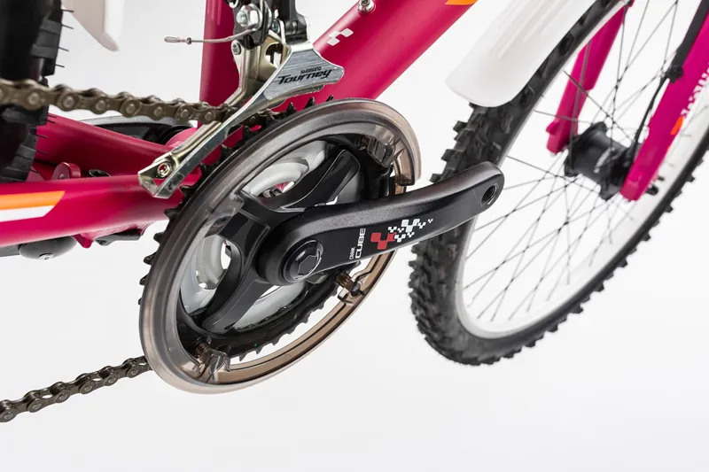 Cube Kid 240 Allroad Girls Bike 2017 Berry/White-2