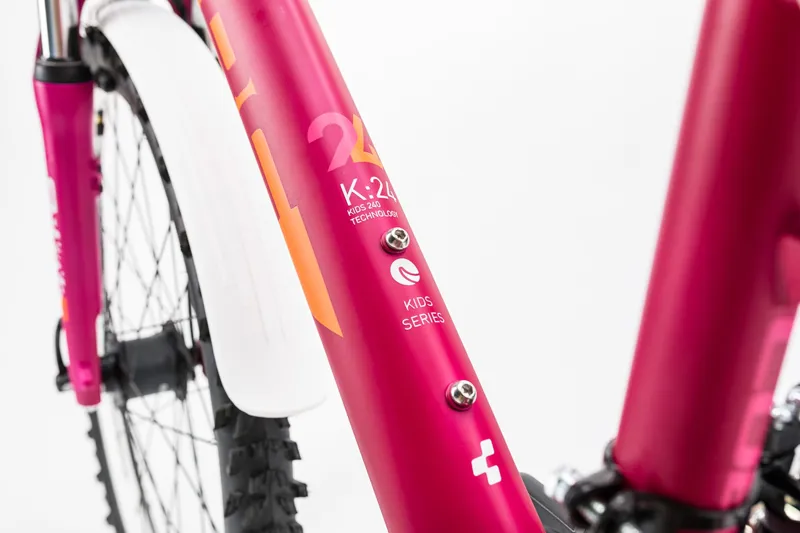 Cube Kid 240 Allroad Girls Bike 2017 Berry/White-1