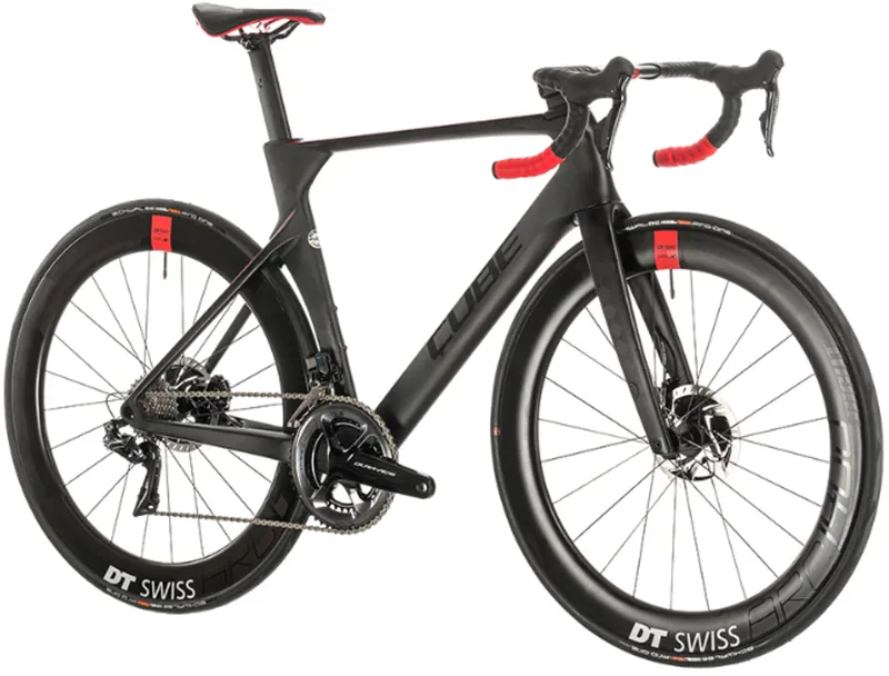 Cube Litening C:68X SL Dura Ace Di2 Carbon Disc Road Bike 2020 Blk/Re-1