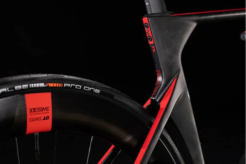 Cube Litening C:68X SL Dura Ace Di2 Carbon Disc Road Bike 2020 Blk/Re-6