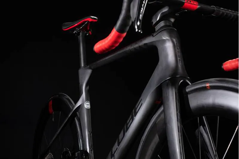 Cube Litening C:68X SL Dura Ace Di2 Carbon Disc Road Bike 2020 Blk/Re-8