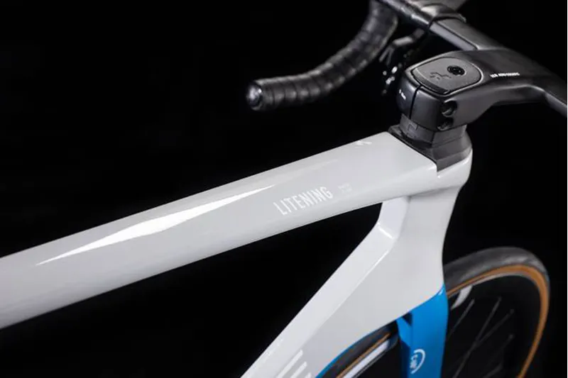 Cube Litening C68X Race Team Force AXS Disc Road Bike 2020 GRY/RED/BLU-1