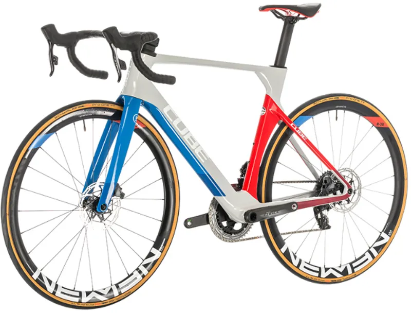 Cube Litening C68X Race Team Force AXS Disc Road Bike 2020 GRY/RED/BLU-7