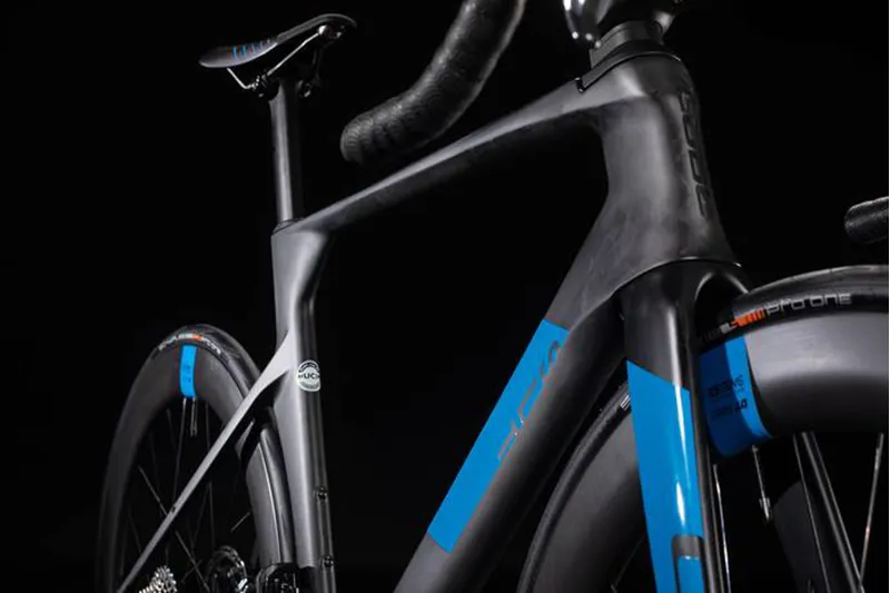 Cube Litening C68X SLT Carbon Etap AXS Disc Road Bike 2020 Black/Blue-5