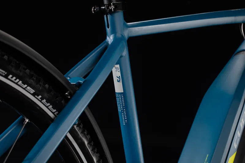 Cube Nature Hybrid EXC 500 Allroad Trapeze Electric Bike 2020 Blue/Lim-4