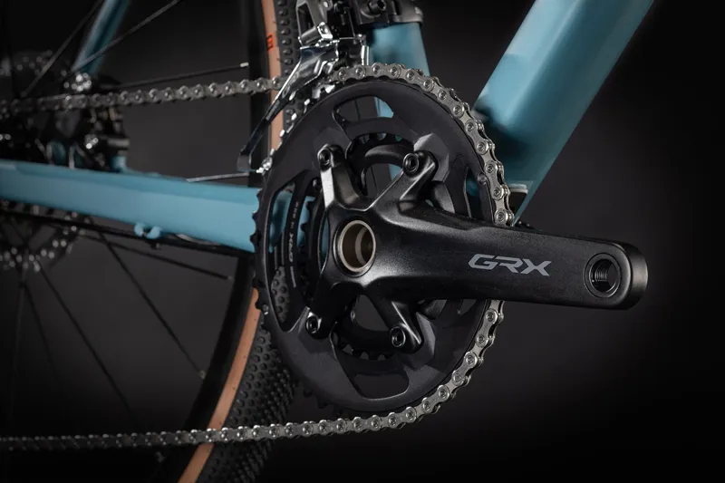 Cube Nuroad Race Gravel Bike 2021 Grey/Blue/Orange-3