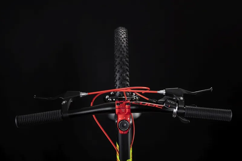 Cube Reaction 240 SL Kids Bike 2019 Black/Red/Green-1