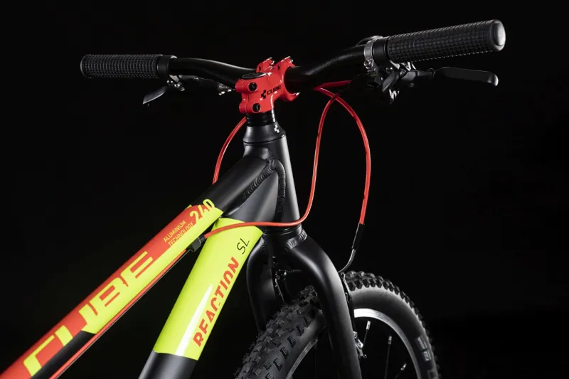Cube Reaction 240 SL Kids Bike 2019 Black/Red/Green-2