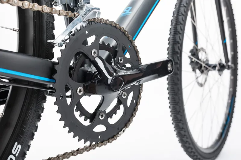 Cube SL Road Hybrid Bike 2017 Black/Blue-5