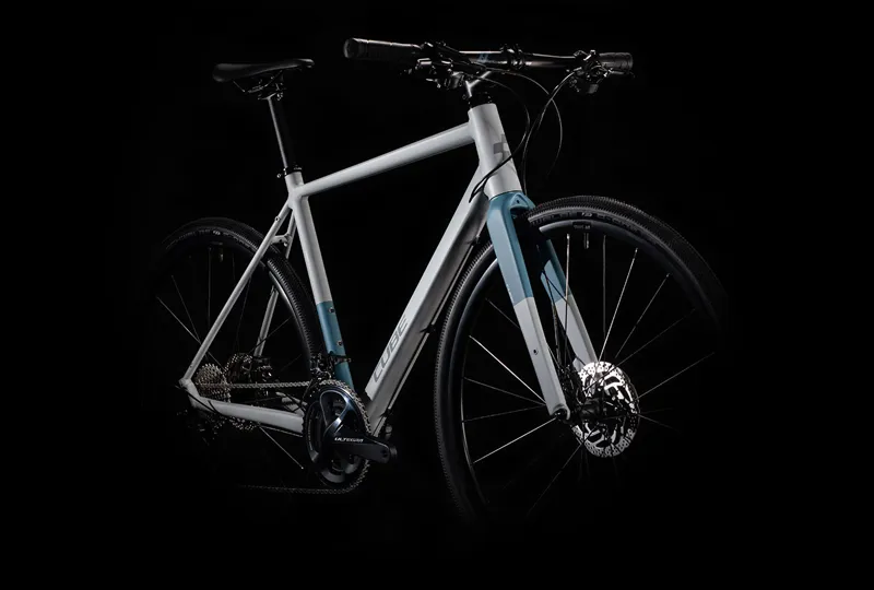 Cube SL Ultegra Disc Road Bike 2020 Grey/Blue-1