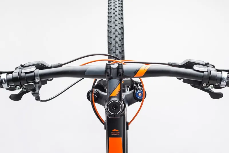 Cube Stereo 120 HPA Pro Mountain Bike 2017 Black/Flash Orange-1