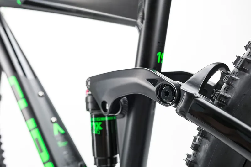 Cube Stereo 120 HPA SL Mountain Bike 2017 Black/Green-5