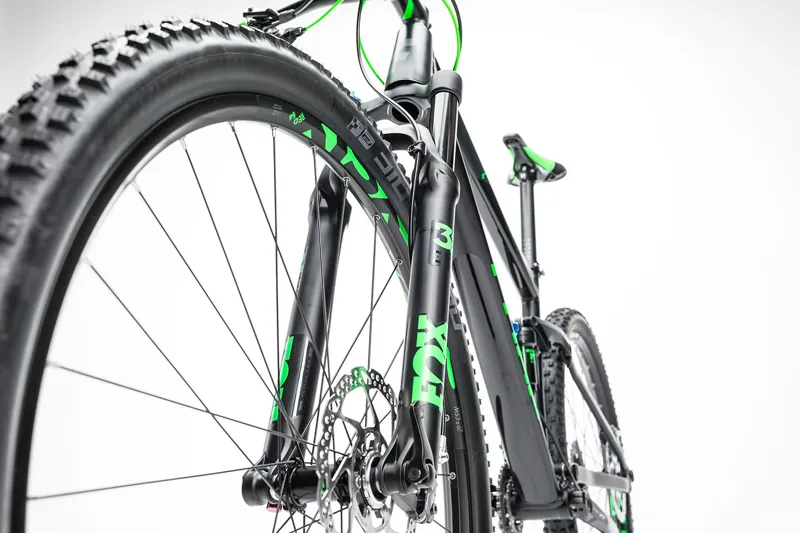 Cube Stereo 120 HPA SL Mountain Bike 2017 Black/Green-7