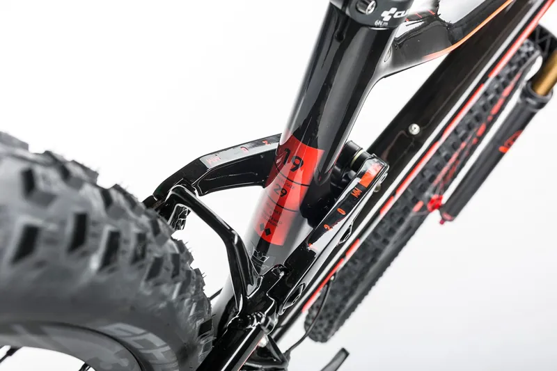 Cube Stereo 140 C:62 Race 27.5 Mountain Bike 2017 Carbon/Flash Orange-3