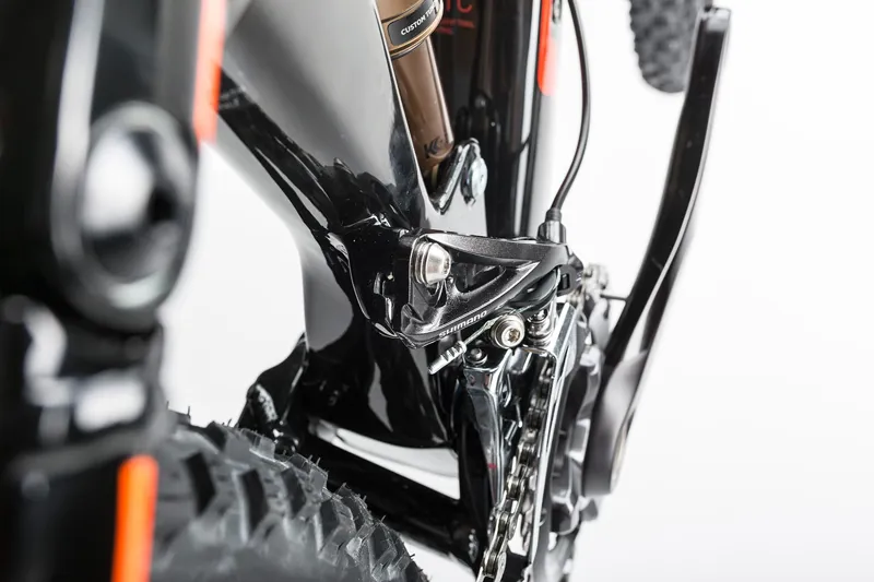 Cube Stereo 140 C:62 Race 27.5 Mountain Bike 2017 Carbon/Flash Orange-6