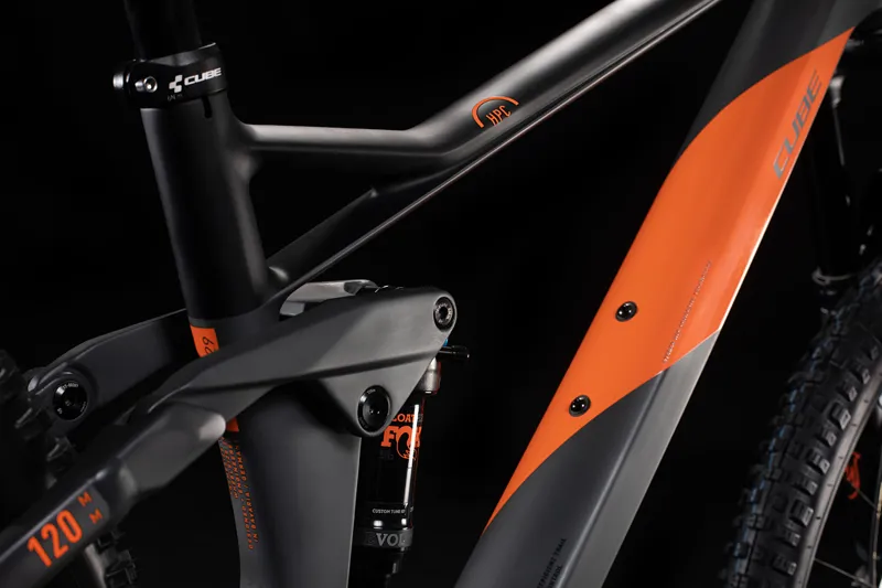 Cube Stereo 120 HPC TM 29er Mountain Bike 2020 Grey/orange-3