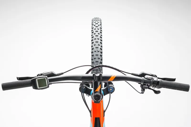 Cube Stereo Hybrid 120 HPA Pro 400 Electric Bike 2017 Blue/Orange-1