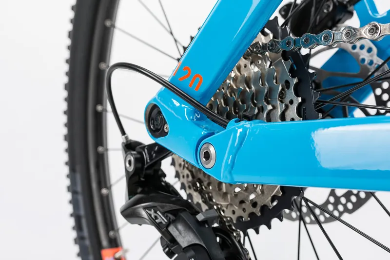 Cube Stereo Hybrid 120 HPA Pro 400 Electric Bike 2017 Blue/Orange-5