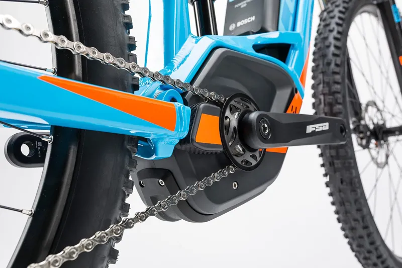 Cube Stereo Hybrid 120 HPA Pro 400 Electric Bike 2017 Blue/Orange-6