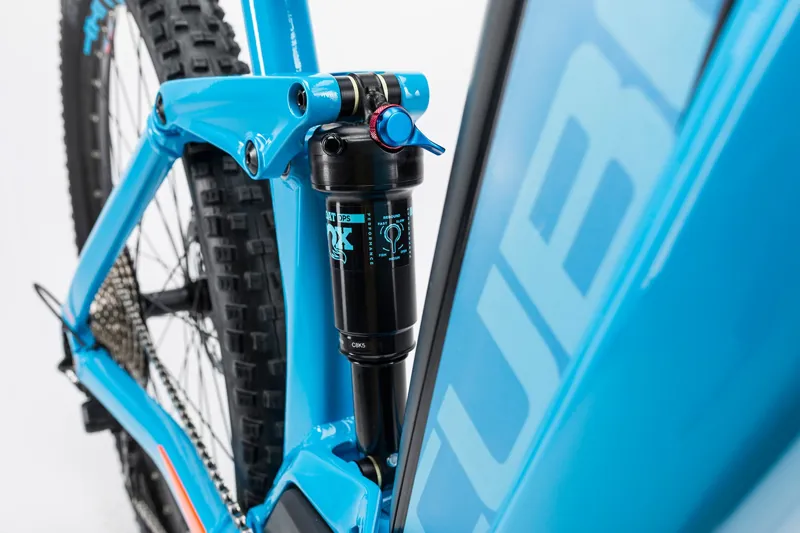 Cube Stereo Hybrid 120 HPA Pro 400 Electric Bike 2017 Blue/Orange-7