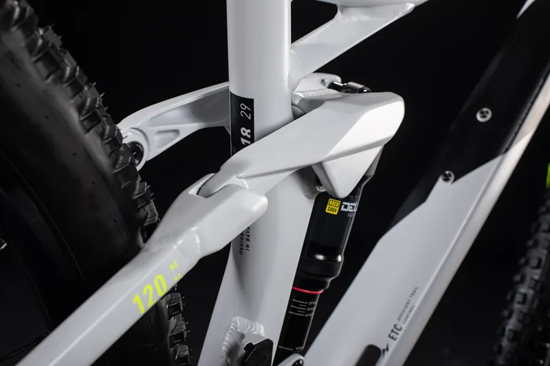 Cube Stereo 120 Race 29er Mountain Bike 2020 LightGrey/FlashYellow-5