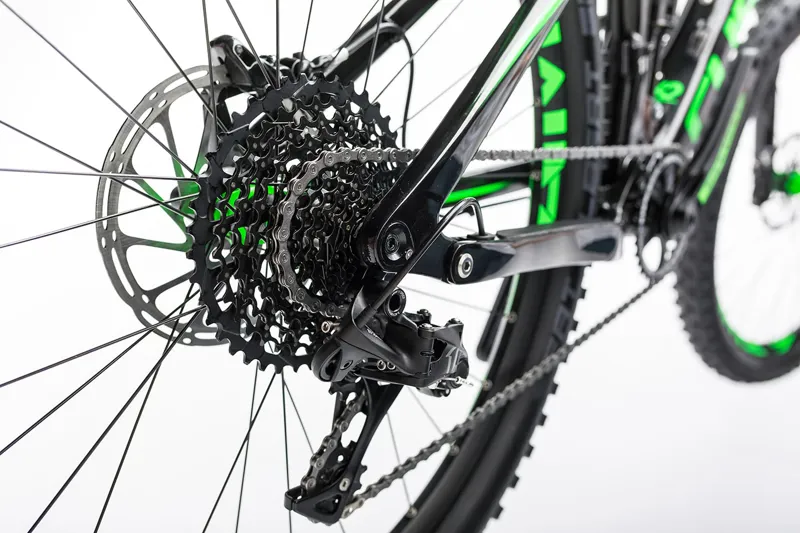 Cube Stereo 140 C:62 SL 27.5 Mountain Bike 2017 Black/Green-10