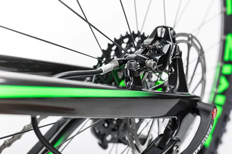 Cube Stereo 140 C:62 SL 27.5 Mountain Bike 2017 Black/Green-9