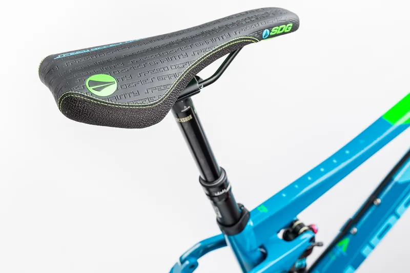 Cube Stereo 140 HPA SL 27.5 Mountain Bike 2017 Blue/Green-7