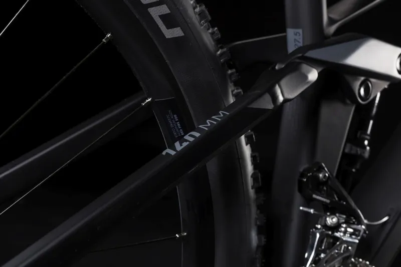 Cube Stereo 140 HPC SL 27.5 Mountain Bike 2019 Carbon/Grey-5