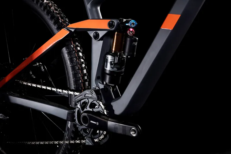 Cube Stereo 150 C:68 TM 29er Mountain Bike 2019 Grey/Orange-1