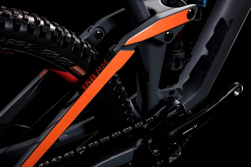 Cube Stereo 150 C:68 TM 29er Mountain Bike 2019 Grey/Orange-2