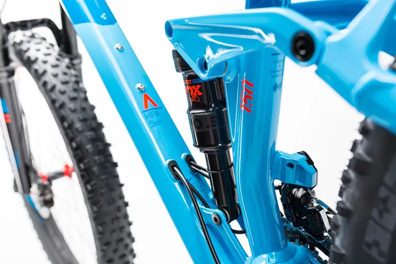 Cube Stereo 150 HPA SL 27.5+ Mountain Bike 2017 Blue/Flash Red-3