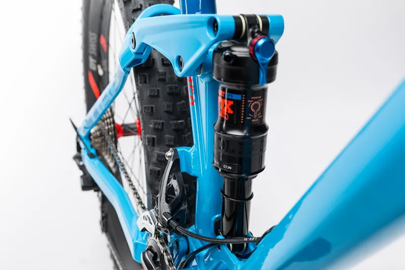 Cube Stereo 150 HPA SL 27.5+ Mountain Bike 2017 Blue/Flash Red-7