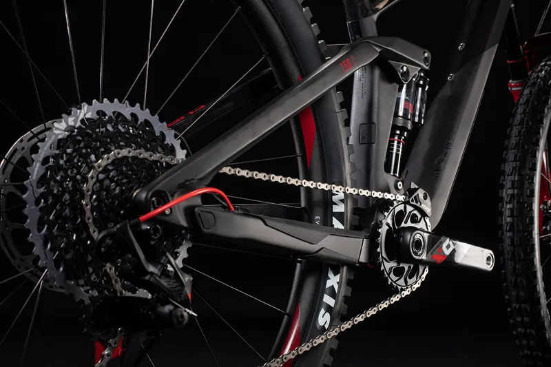 Cube Stereo 150 C:68 SLT 29er XO1 Eagle Mountain Bike 2020 Carbon/Red-4