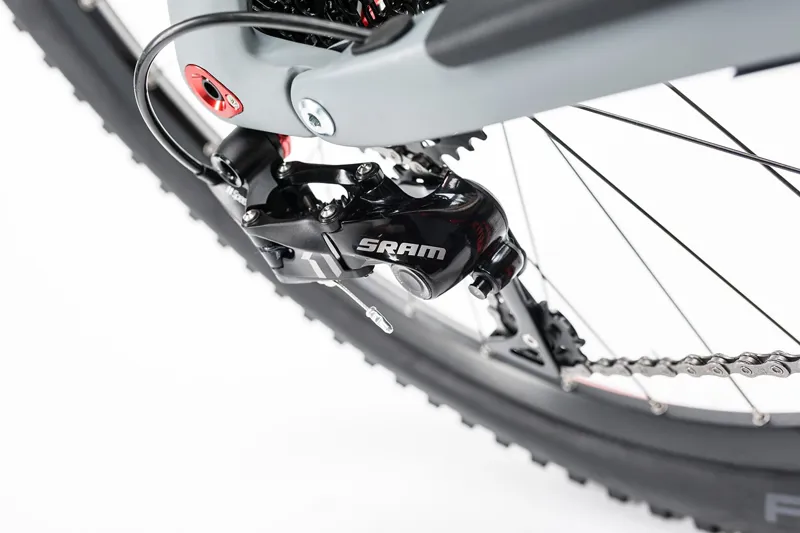 Cube Stereo 160 C:62 SL 27.5 Mountain Bike 2017 Grey/Flash Red-8