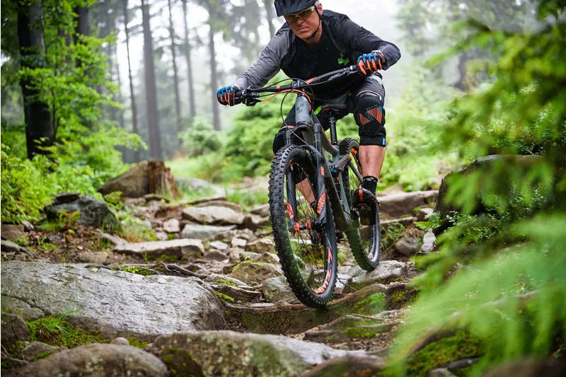 Cube Stereo 160 C:62 SL 27.5 Mountain Bike 2017 Grey/Flash Red-2