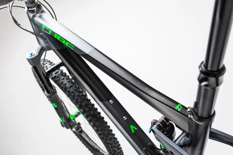 Cube Stereo 160 HPA SL 27.5 Mountain Bike 2017 Iridium/Green-2