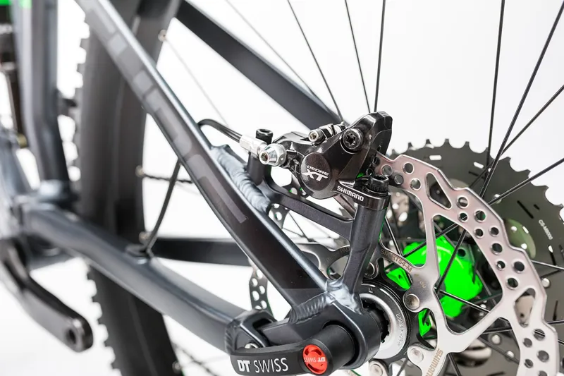 Cube Stereo 160 HPA SL 27.5 Mountain Bike 2017 Iridium/Green-6