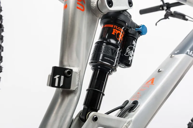 Cube Stereo 160 HPA TM 27.5 Mountain Bike 2017 Raw/Flash Orange-5