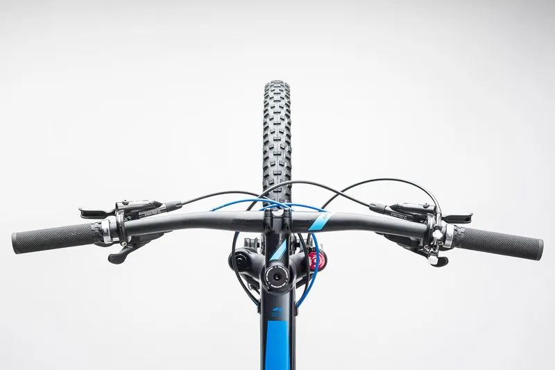 Cube Stereo 120 HPA Race Mountain Bike 2017 Iridium/Blue-1