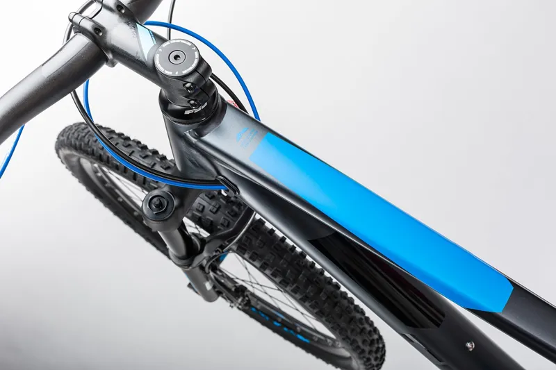 Cube Stereo 120 HPA Race Mountain Bike 2017 Iridium/Blue-2