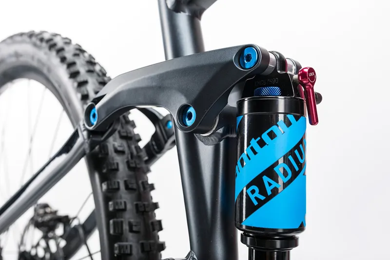 Cube Stereo 120 HPA Race Mountain Bike 2017 Iridium/Blue-5