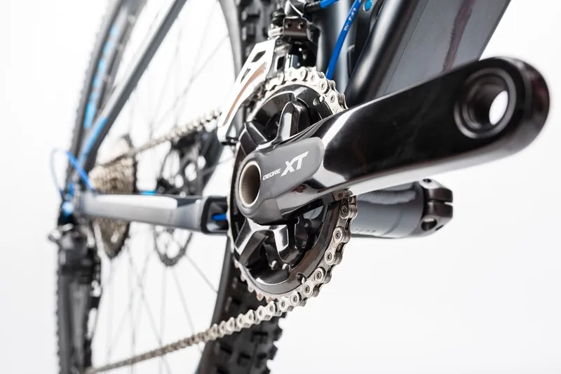 Cube Stereo 120 HPA Race Mountain Bike 2017 Iridium/Blue-6