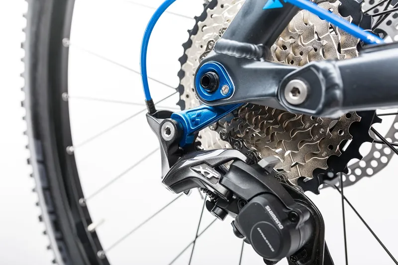 Cube Stereo 120 HPA Race Mountain Bike 2017 Iridium/Blue-7