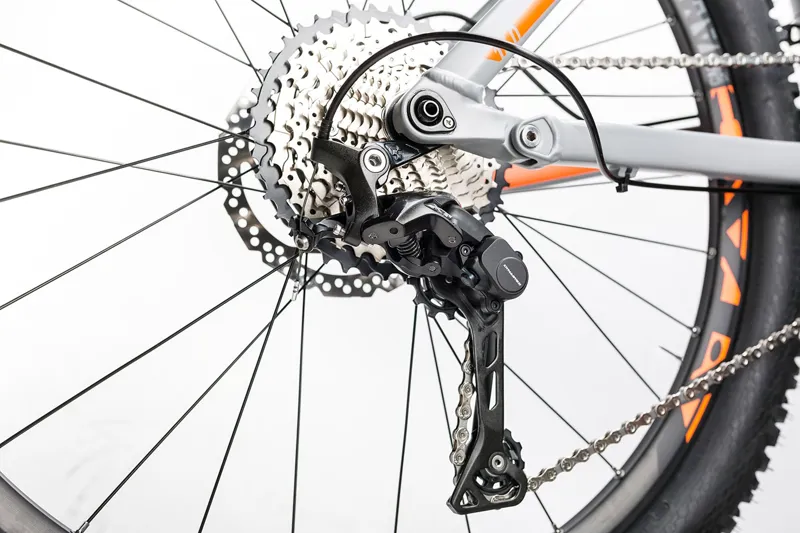 Cube Stereo 140 HPA Pro 27.5 Mountain Bike 2017 Grey/Flash Orange-6