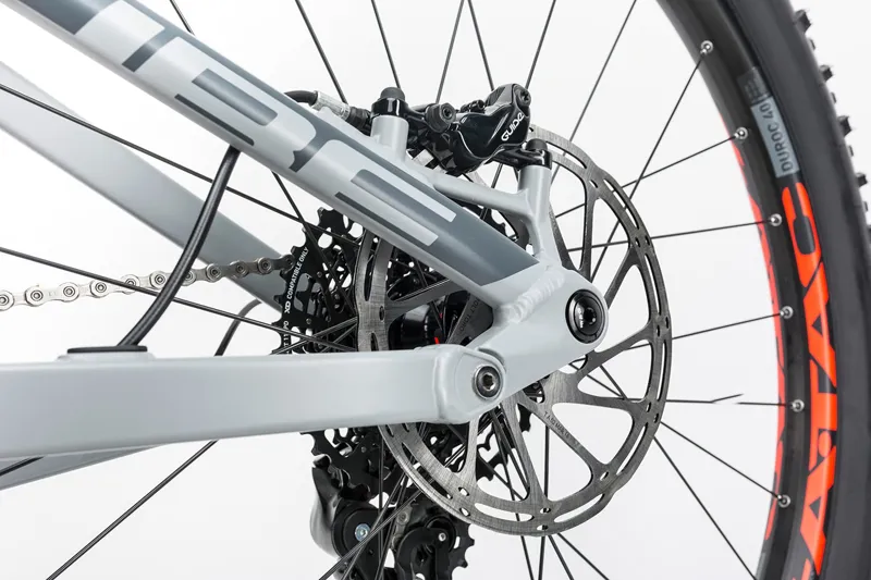 Cube Stereo 150 HPA Race 27.5+ Mountain Bike 2017 Grey/Flash Red-11