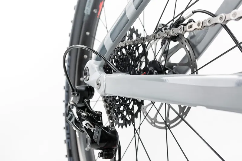 Cube Stereo 150 HPA Race 27.5+ Mountain Bike 2017 Grey/Flash Red-5