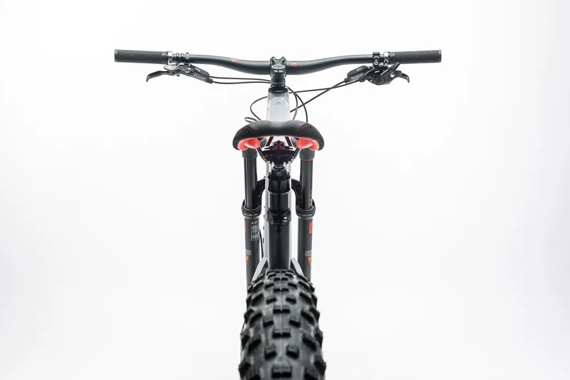 Cube Stereo 150 HPA Race 27.5+ Mountain Bike 2017 Grey/Flash Red-6