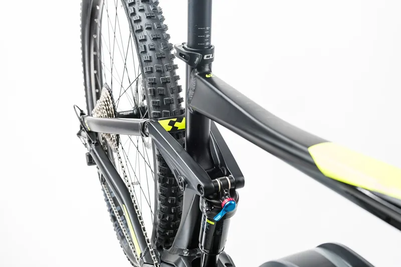 Cube Stereo Hybrid 120 HPA Pro 400 Electric Bike 2017 Black/Yellow-3