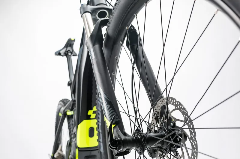 Cube Stereo Hybrid 120 HPA Pro 400 Electric Bike 2017 Black/Yellow-6